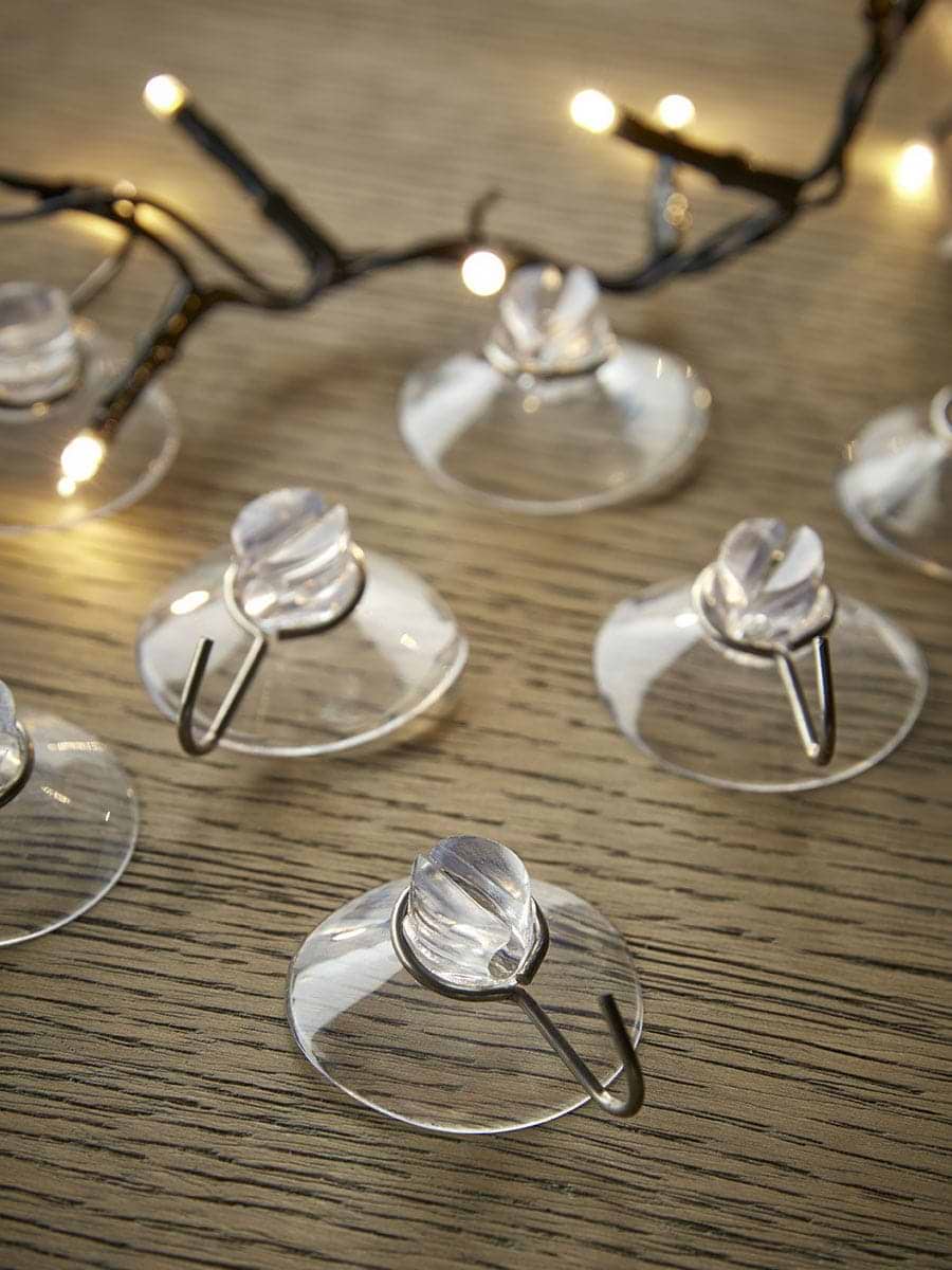 Twelve String Lights Suction Hooks