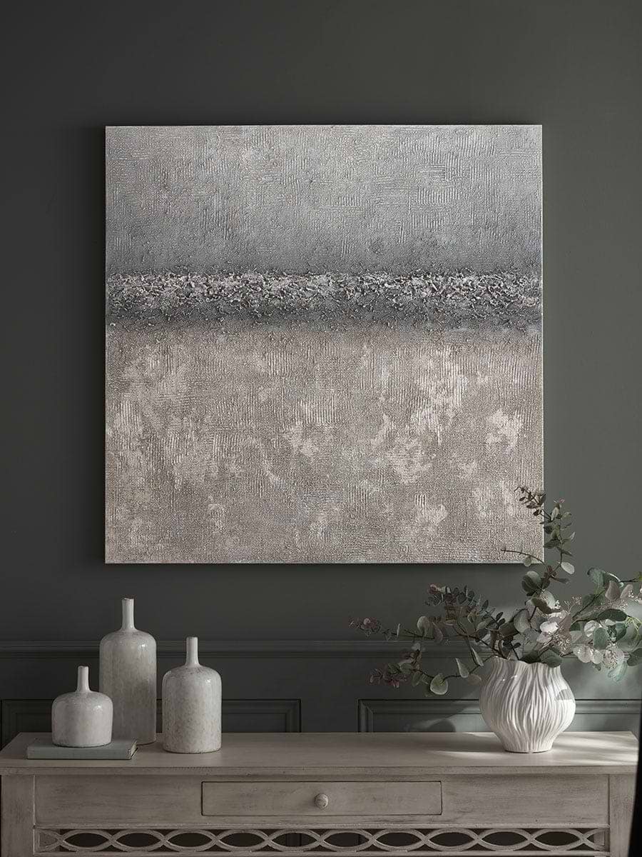 Abstract Breaking Waves Canvas