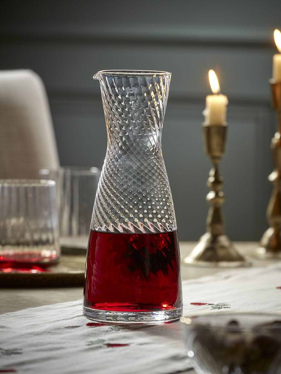Spiral Fluted Carafe