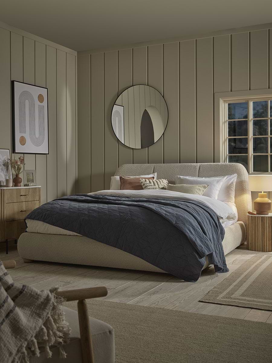 Boucle Bed