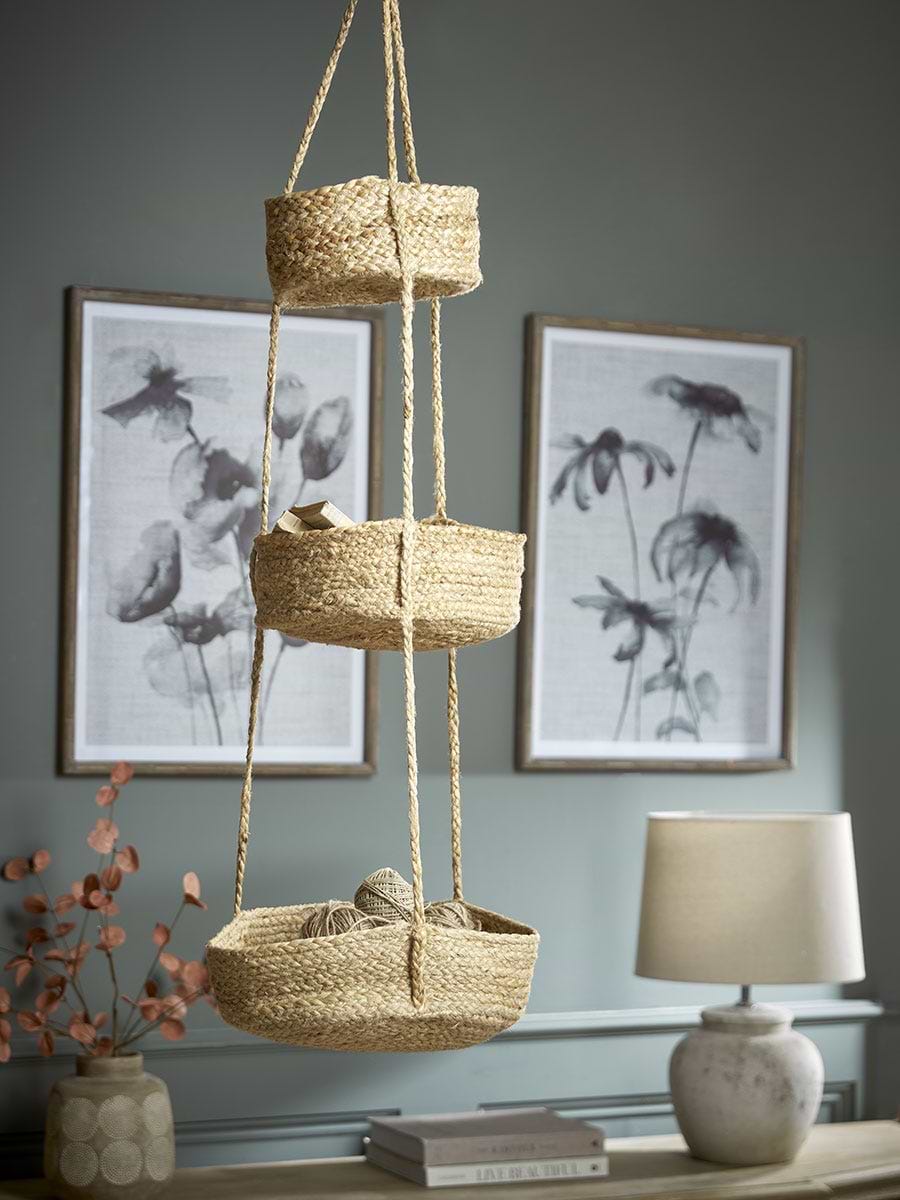 Jute Hanging Baskets