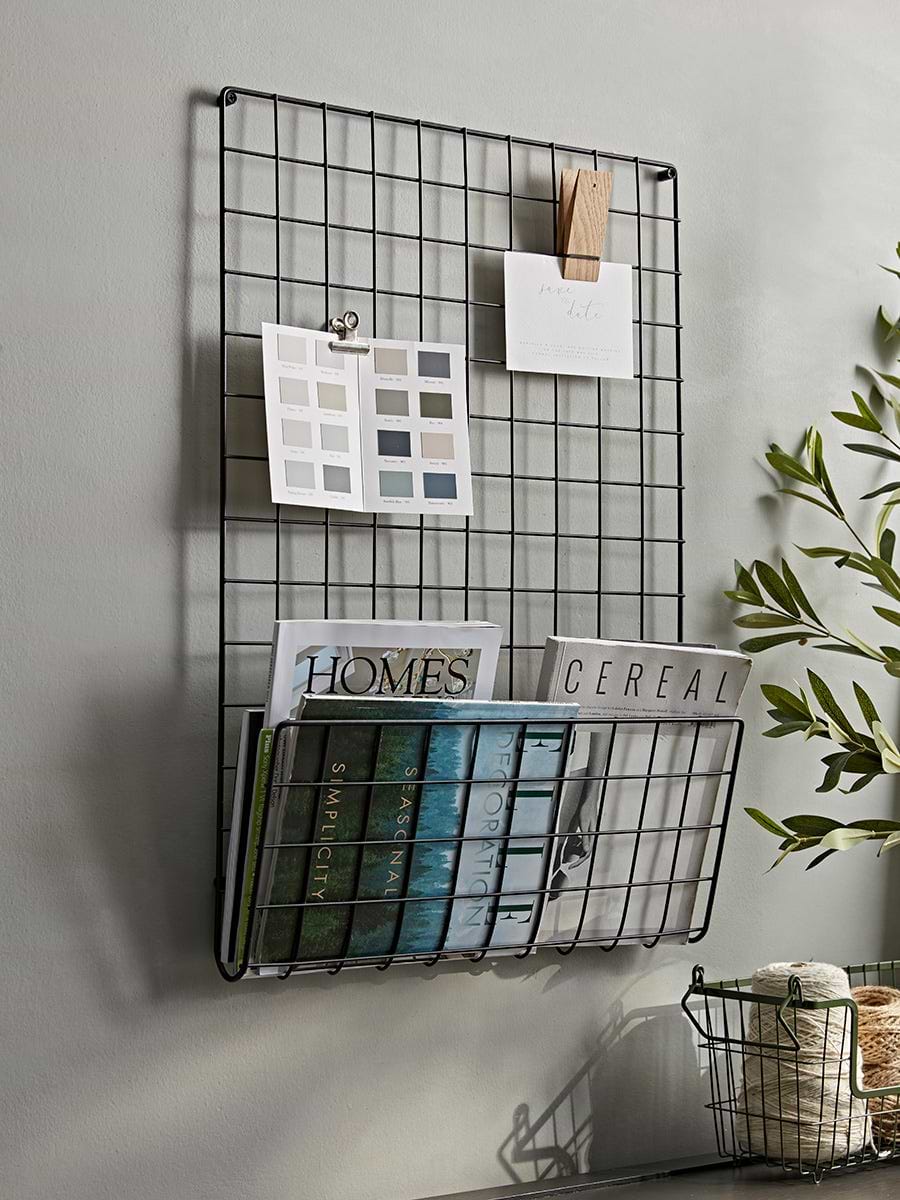 Wire Hanging Magazine Rack