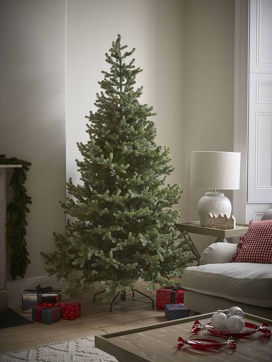 Young Pine Pre-Lit Christmas Tree - 7ft
