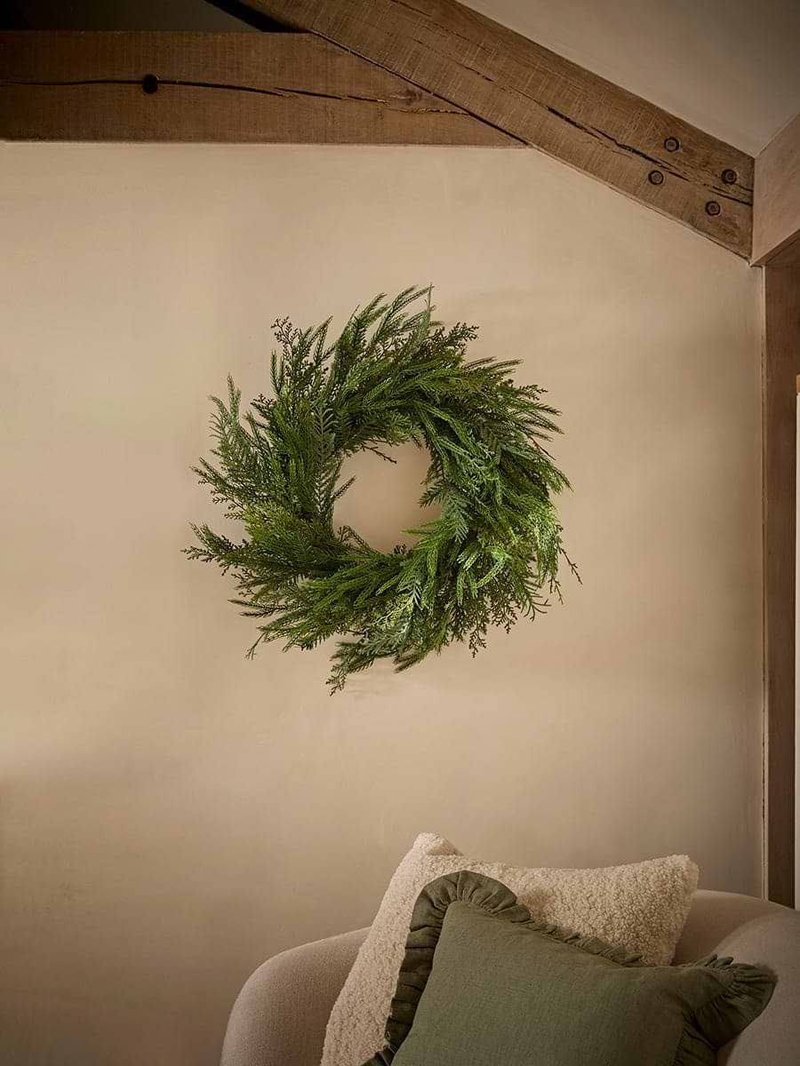 Fabulous Faux Cedar Wreath