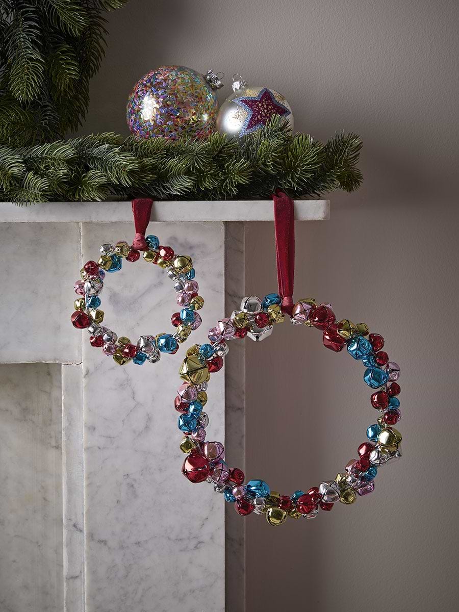 Two Jingle Bells Hanging Decorations