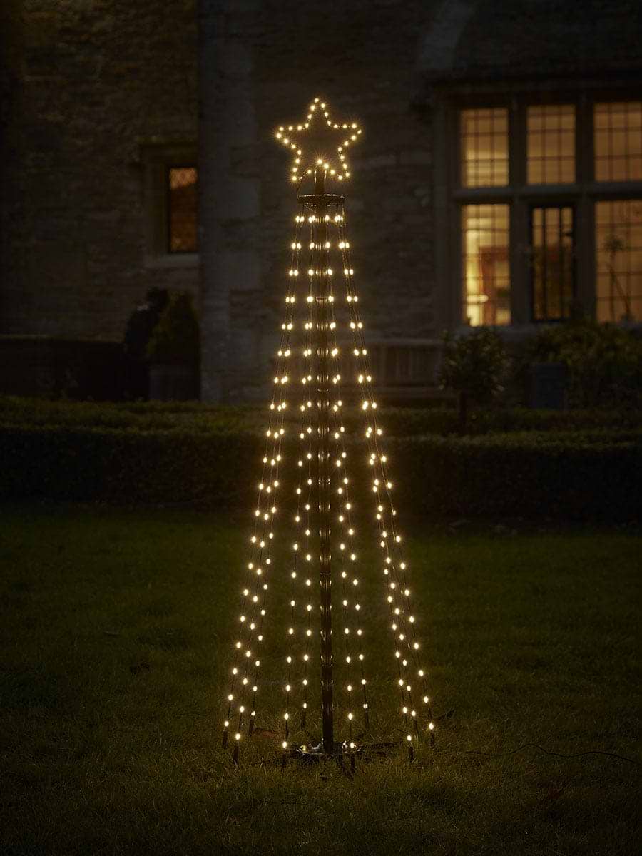 Light Up Cone Tree Tower - Small
