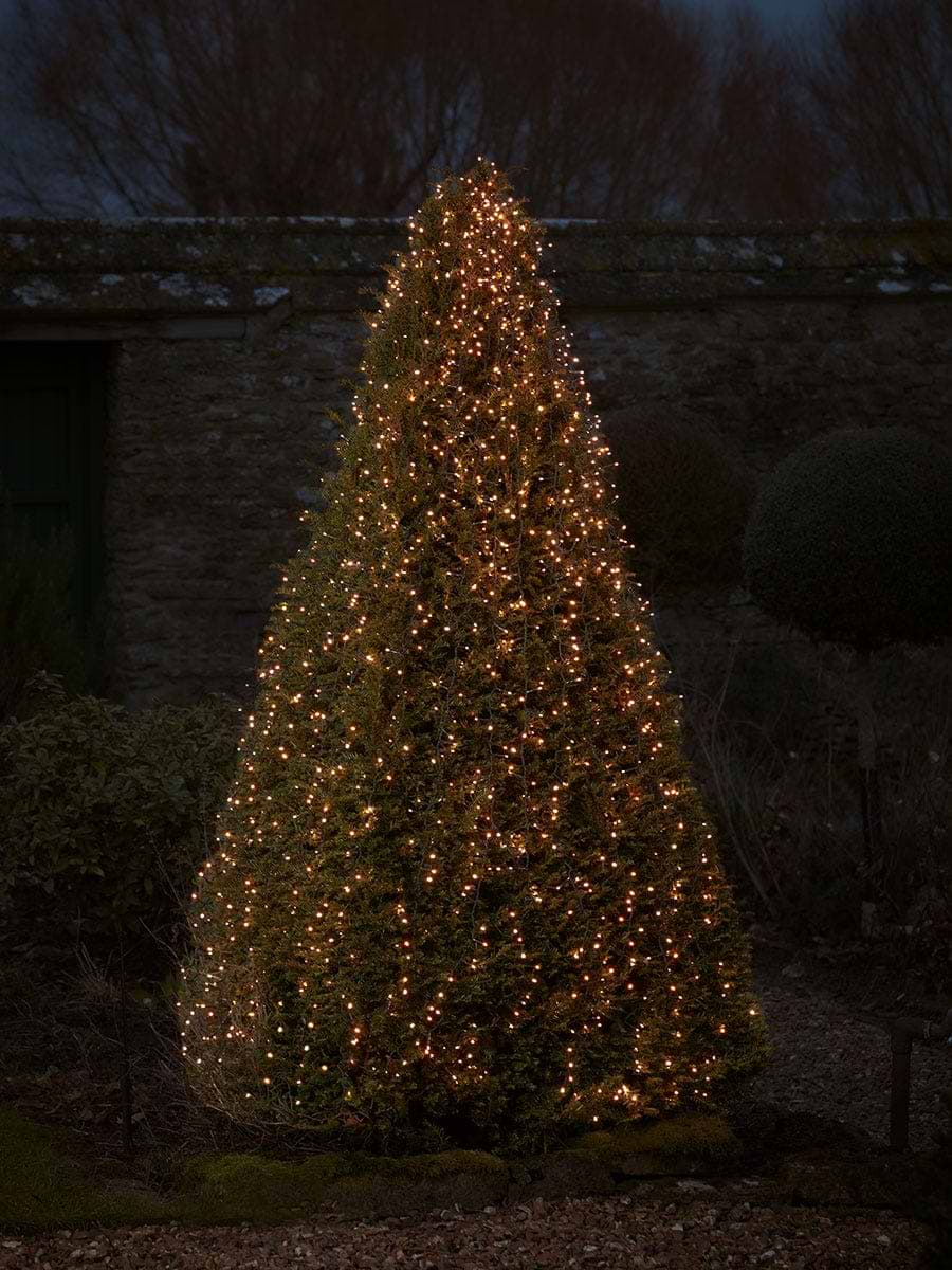 Two Tone Outdoor Twinkle Cluster Lights