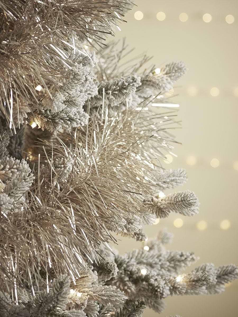 Sumptuous Tinsel Garland - Pearly