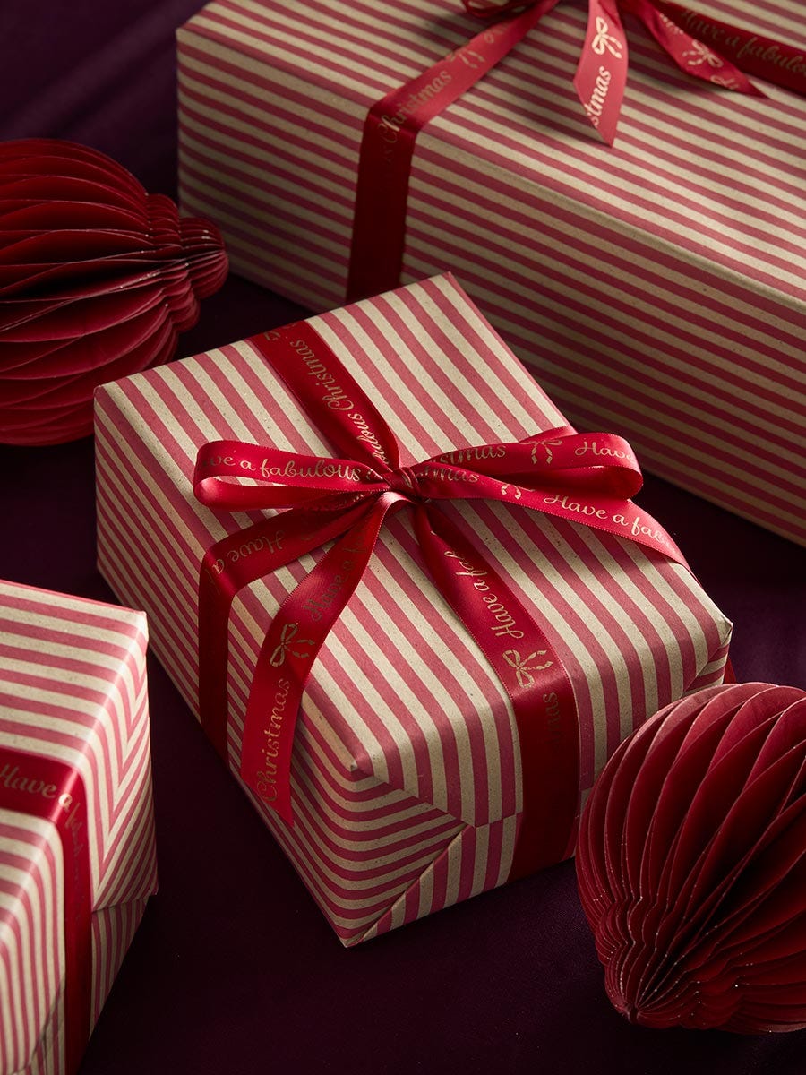 Have a Fabulous Christmas Satin Ribbon 20m