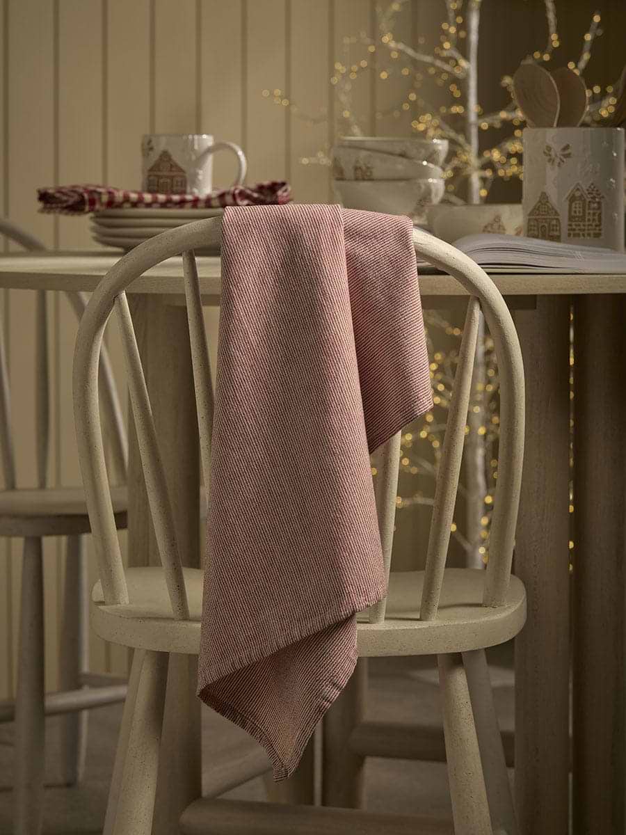 Cotton Tea Towel - Candy Stripe