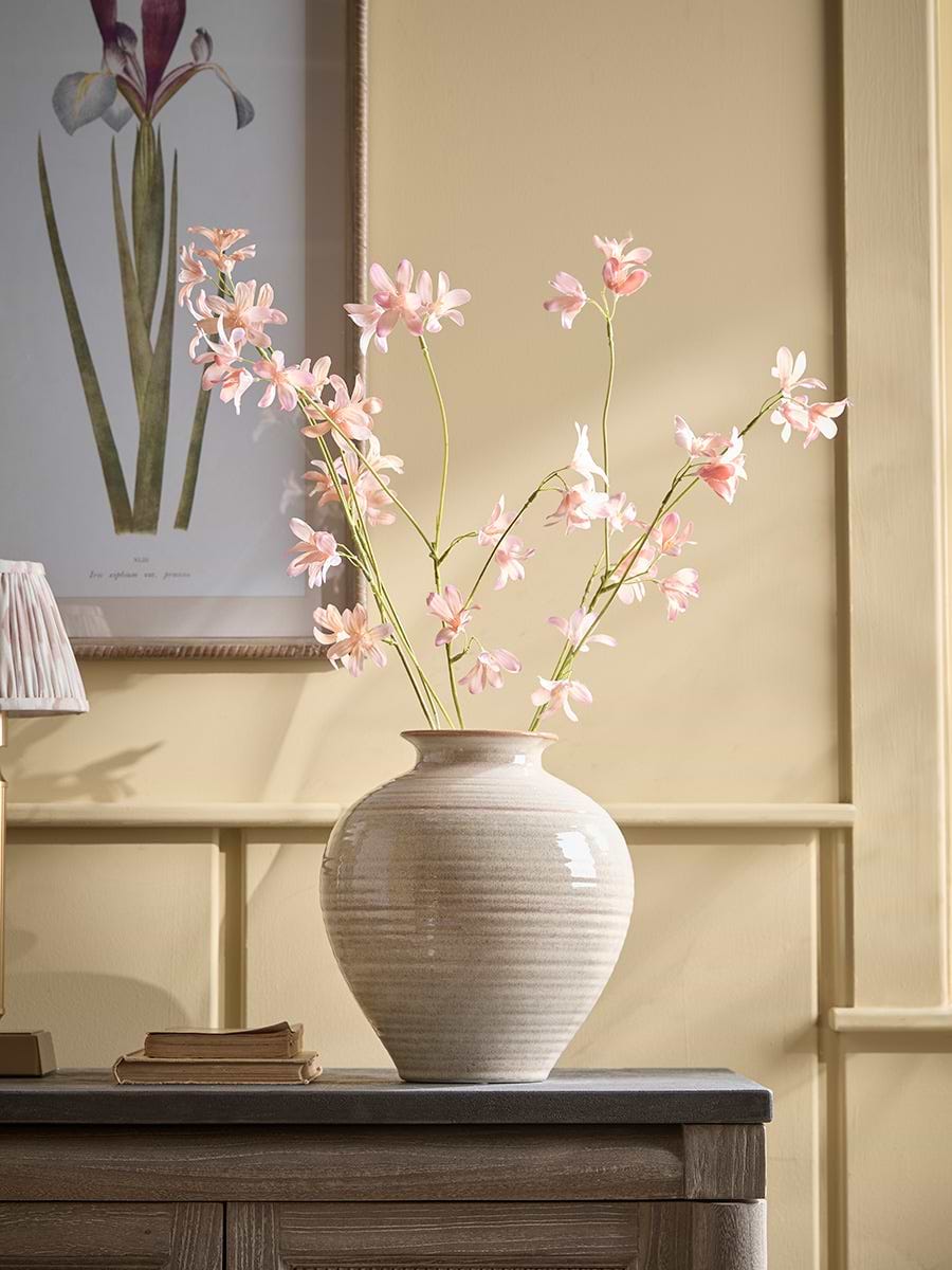 Three Faux Hyacinth Sprays - Peach