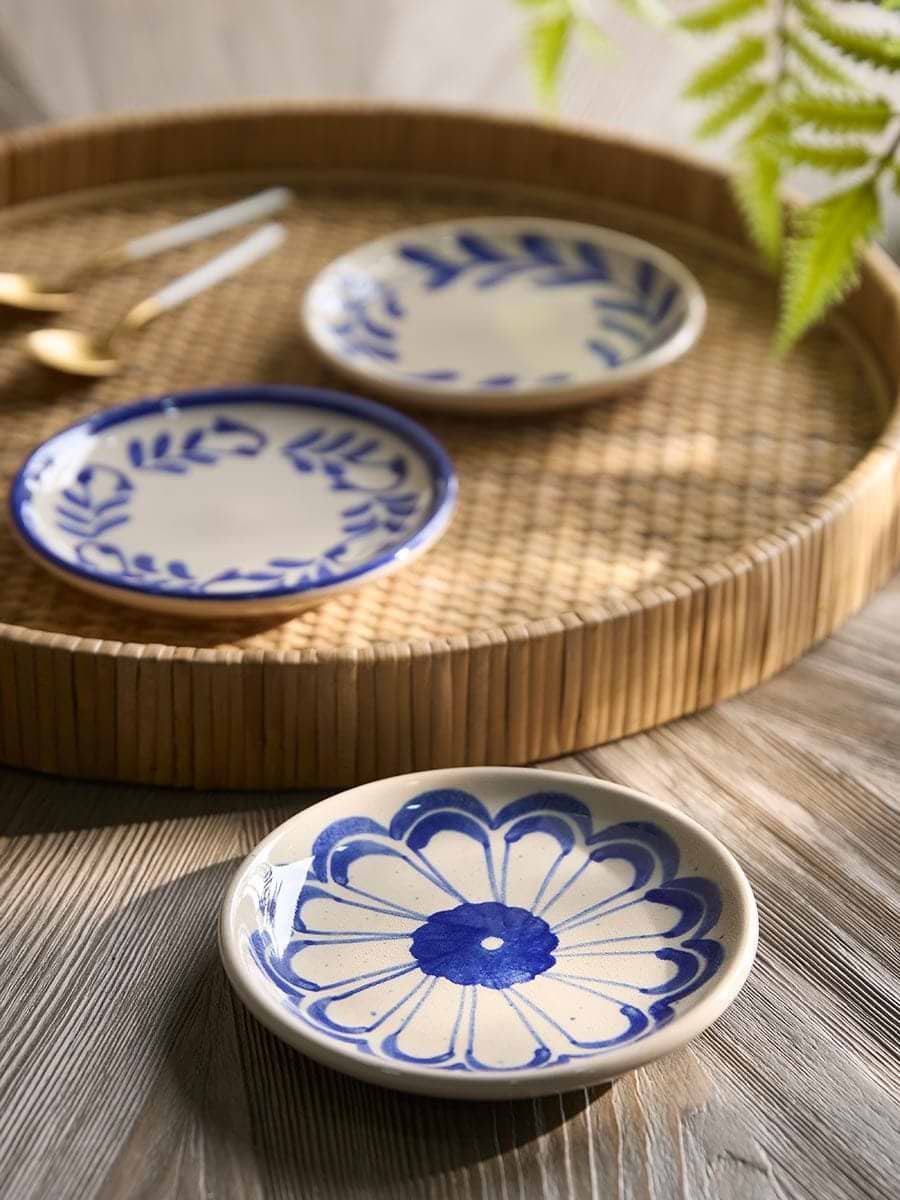 Three Classic Blue and White Dishes