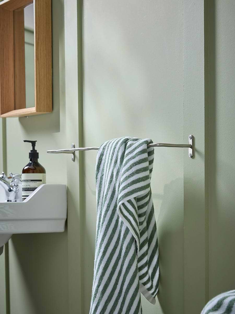 Hammered Towel Rail
