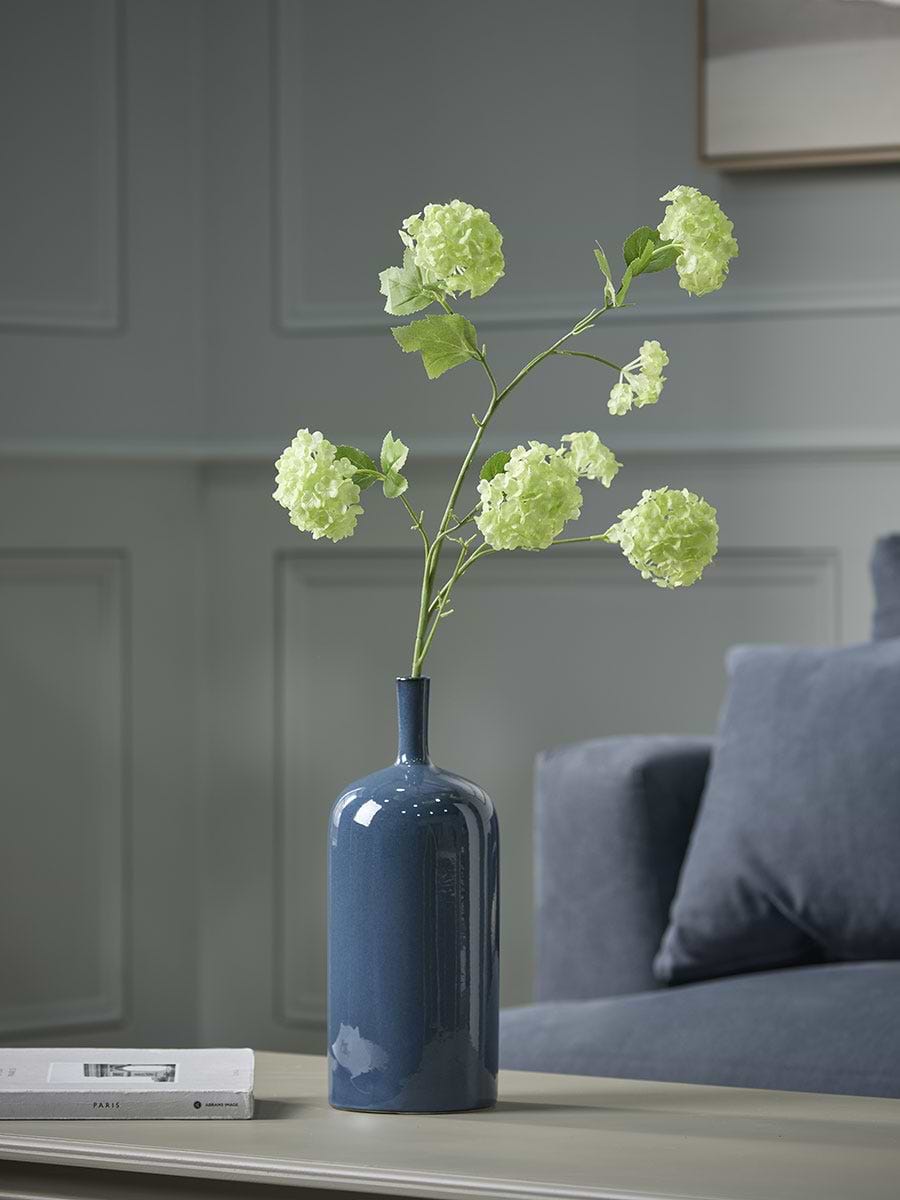 Sumptuous Faux Snowball Spray - Green