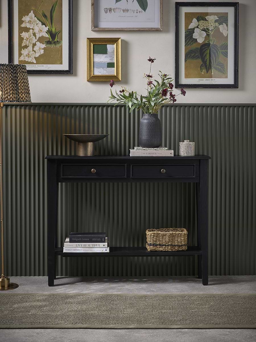 Camille Console Table - Black