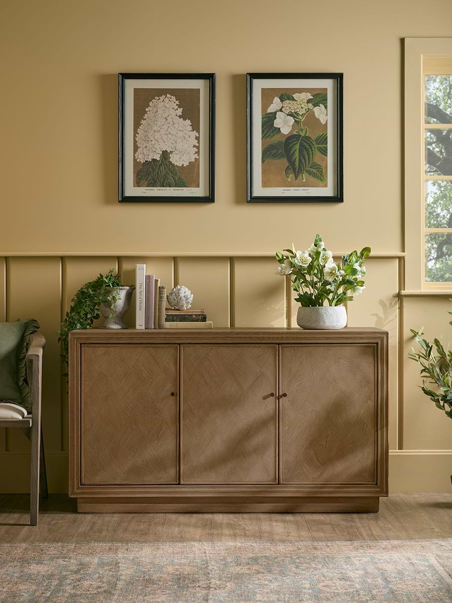 Elm Parquet Sideboard