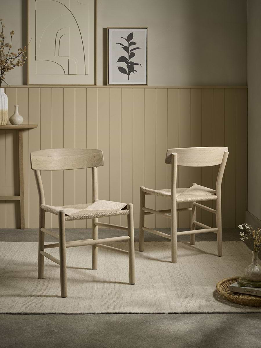 Matera Wooden Dining Chair - Set of 2