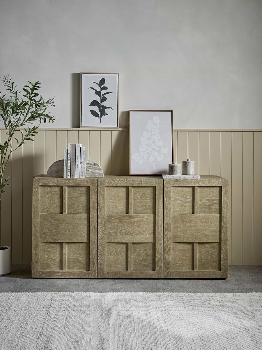 Woven Effect Sideboard