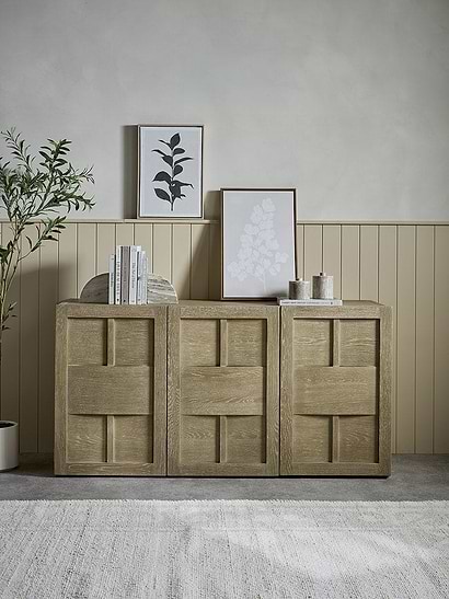 Woven Effect Sideboard