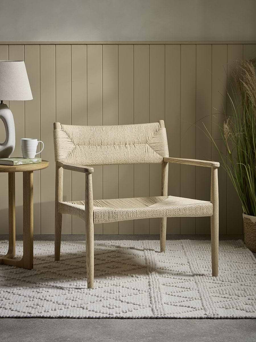 Woven Rope Occasional Chair