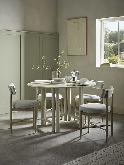Elm Round Dining Table