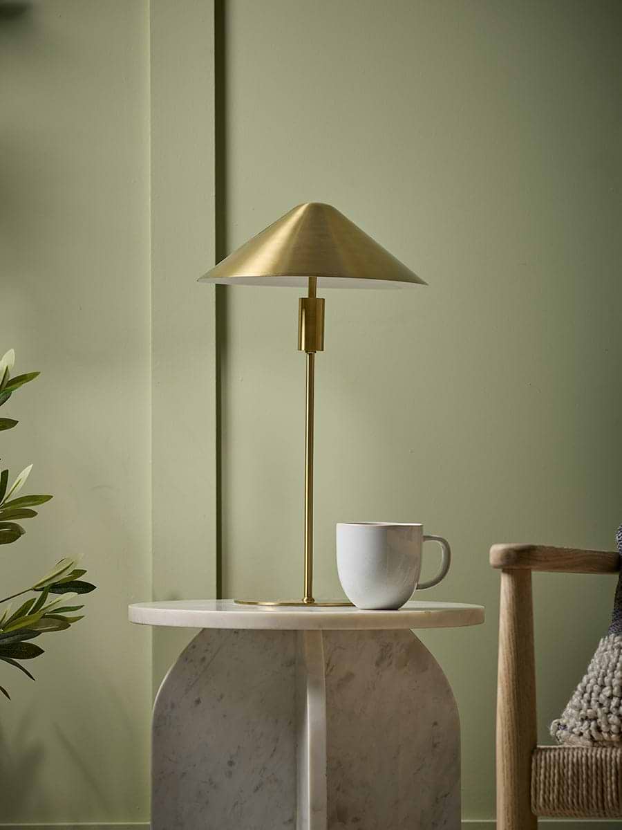 Brushed Brass Touch LED Table Lamp