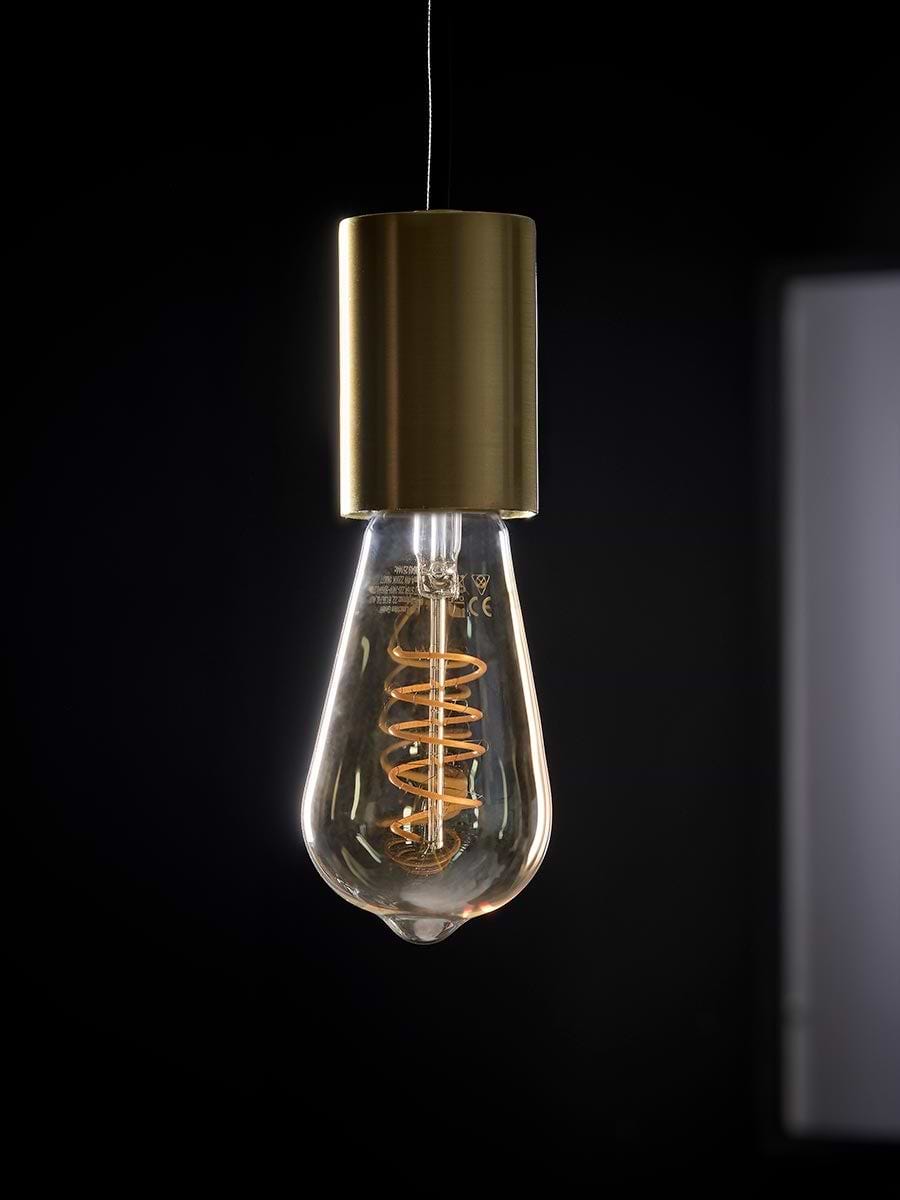 Amber E27 Eddison Bulb