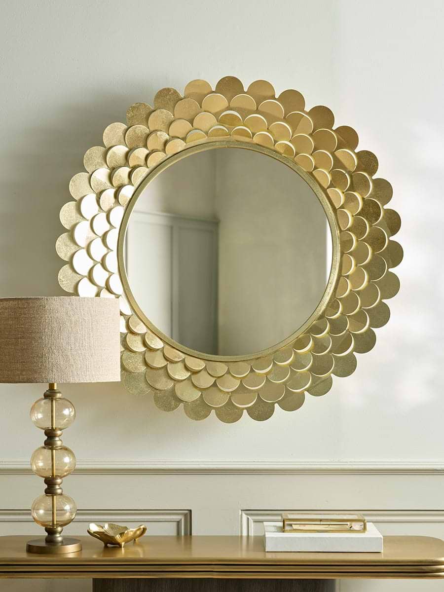 Layered Crescent Mirror