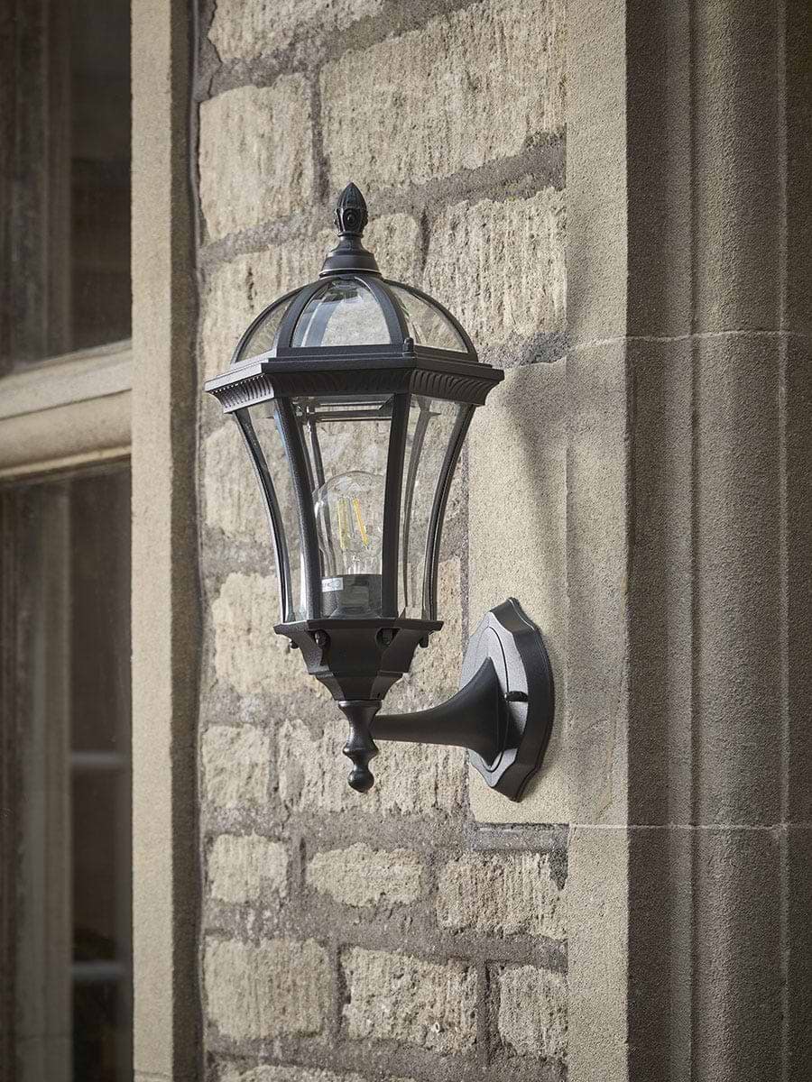 Bevelled Glass Outdoor Wall Light