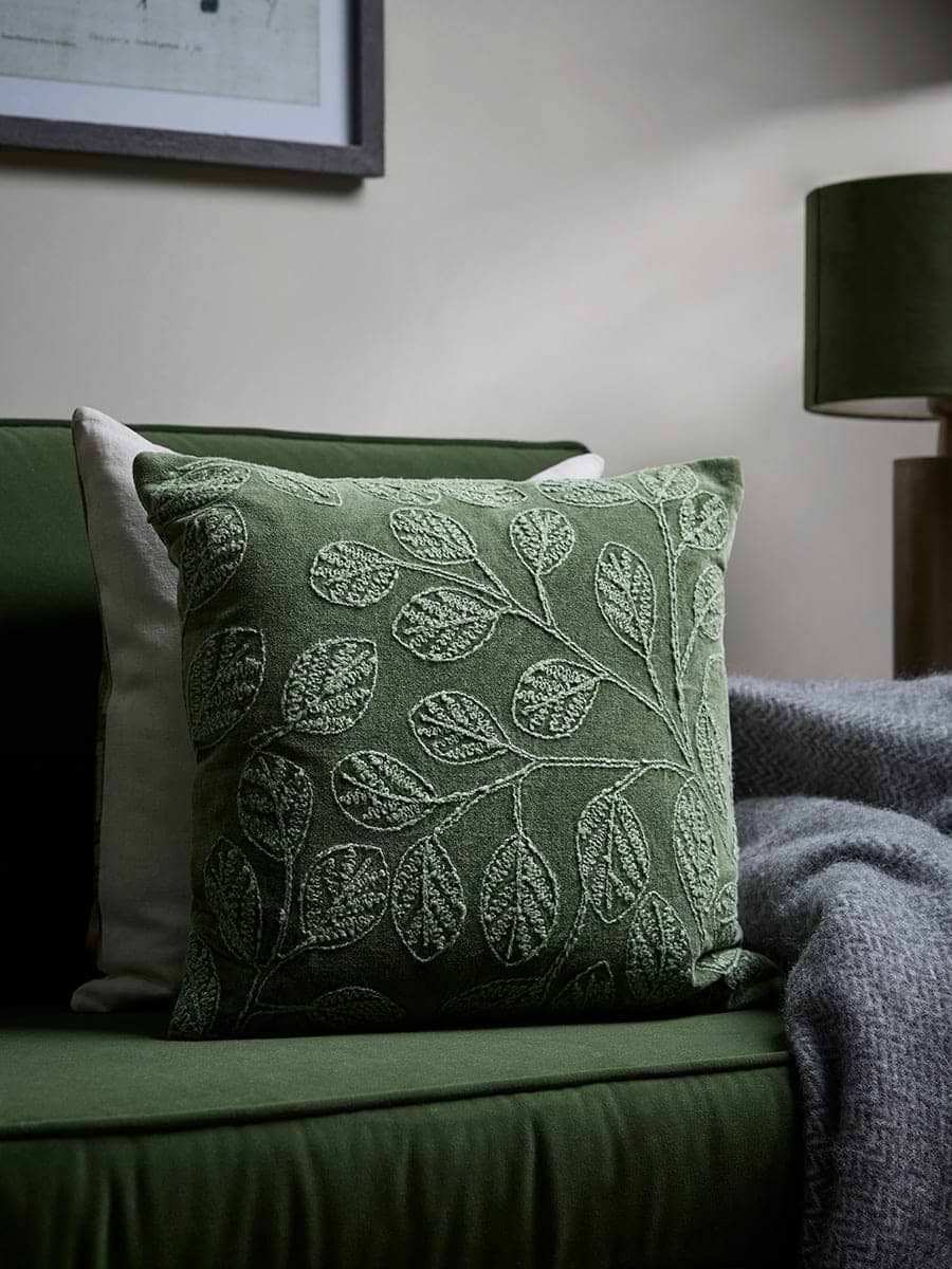 Briar Cushion - Olive