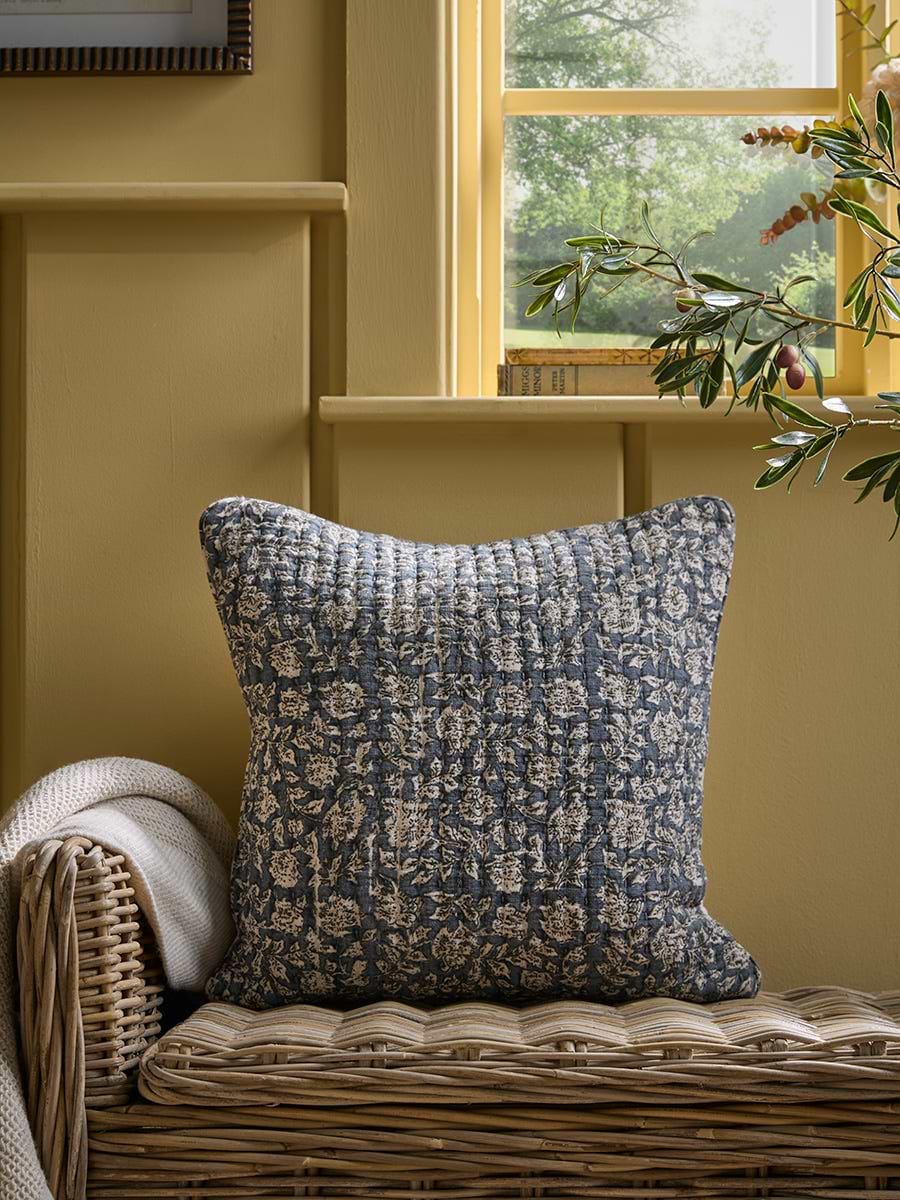 Collette Cushion - French Blue
