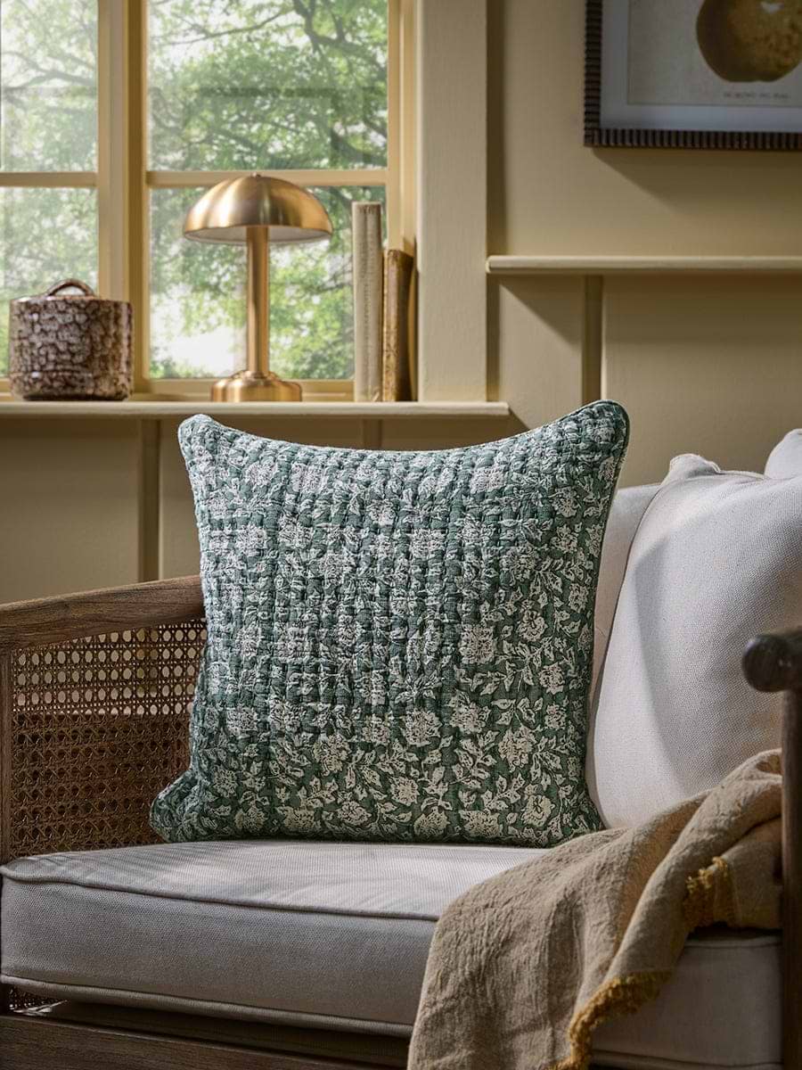 Collette Cushion - Sage