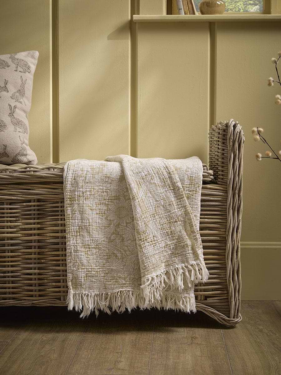 Flower Field Throw - Buttercup