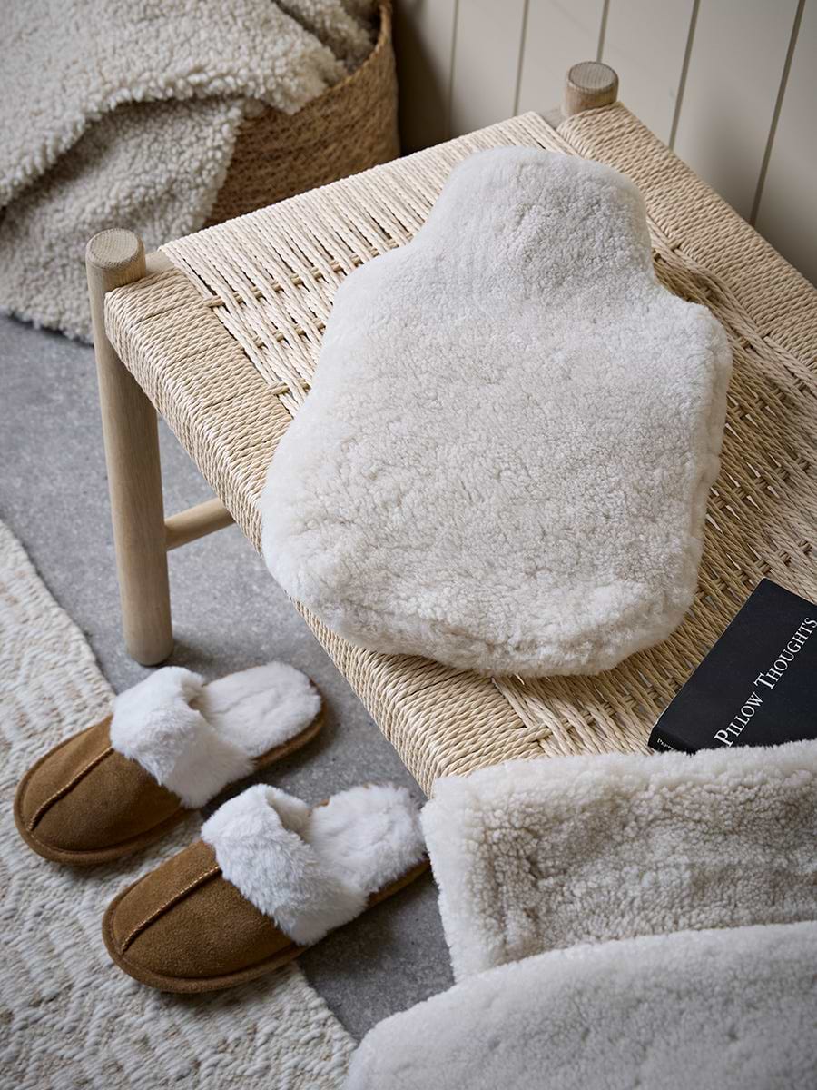 Classic Sheepskin Hot Water Bottle Cover