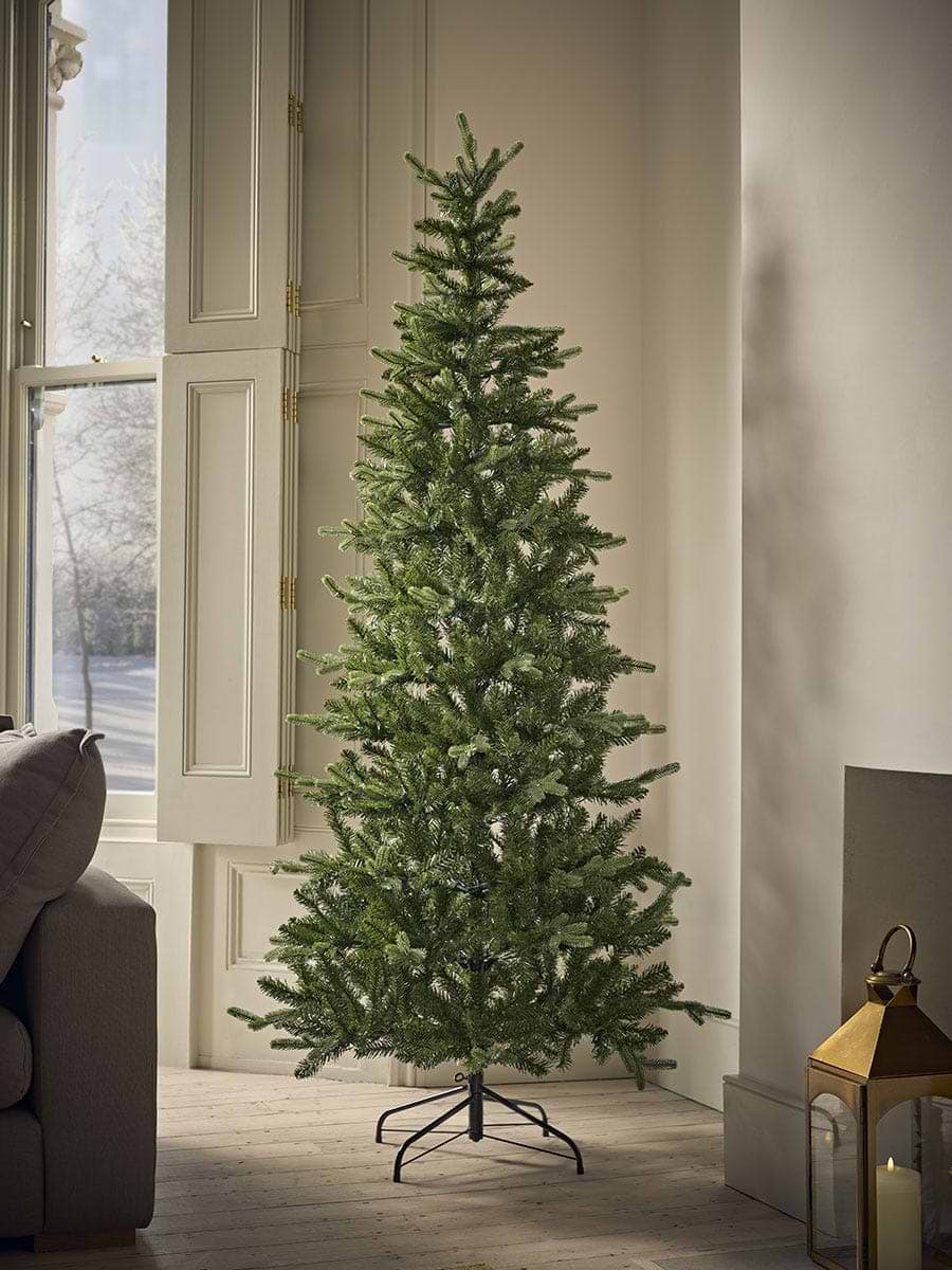 Alaska Slim Pine Pre-Lit Christmas Tree - 6ft