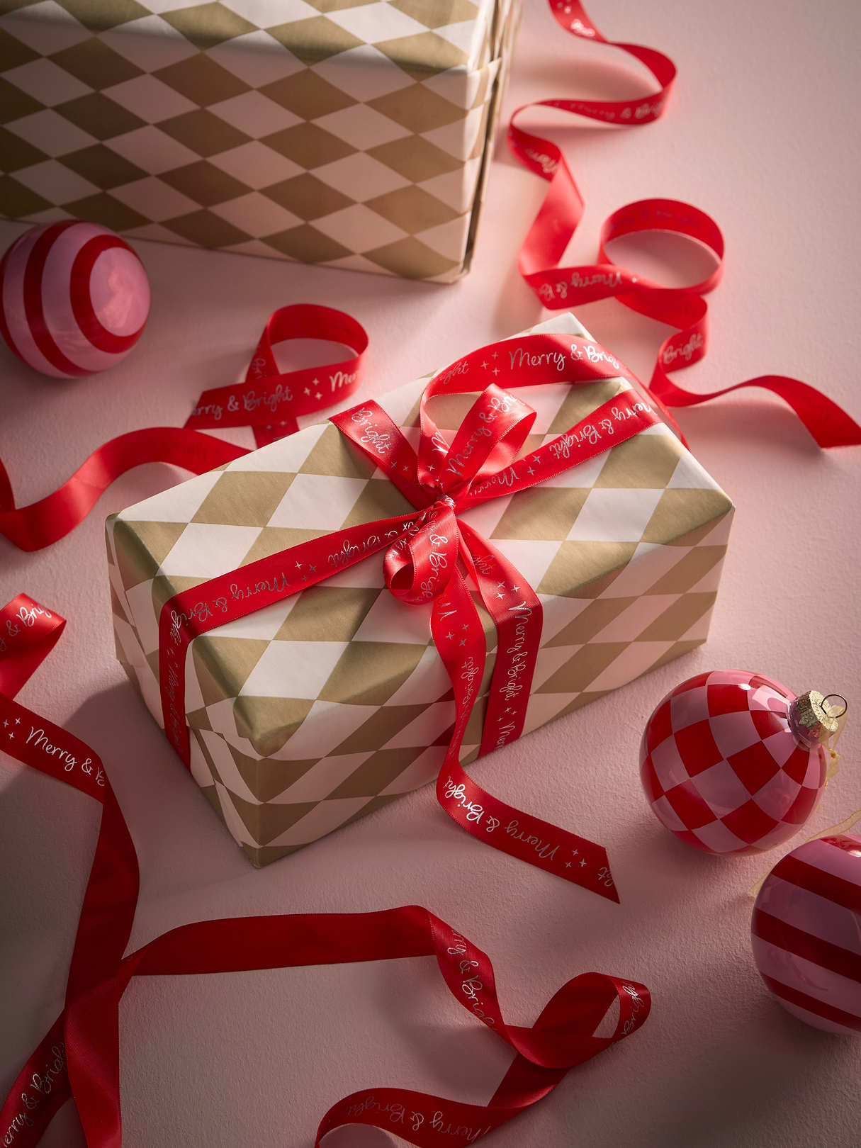 Merry & Bright Satin Ribbon 20m