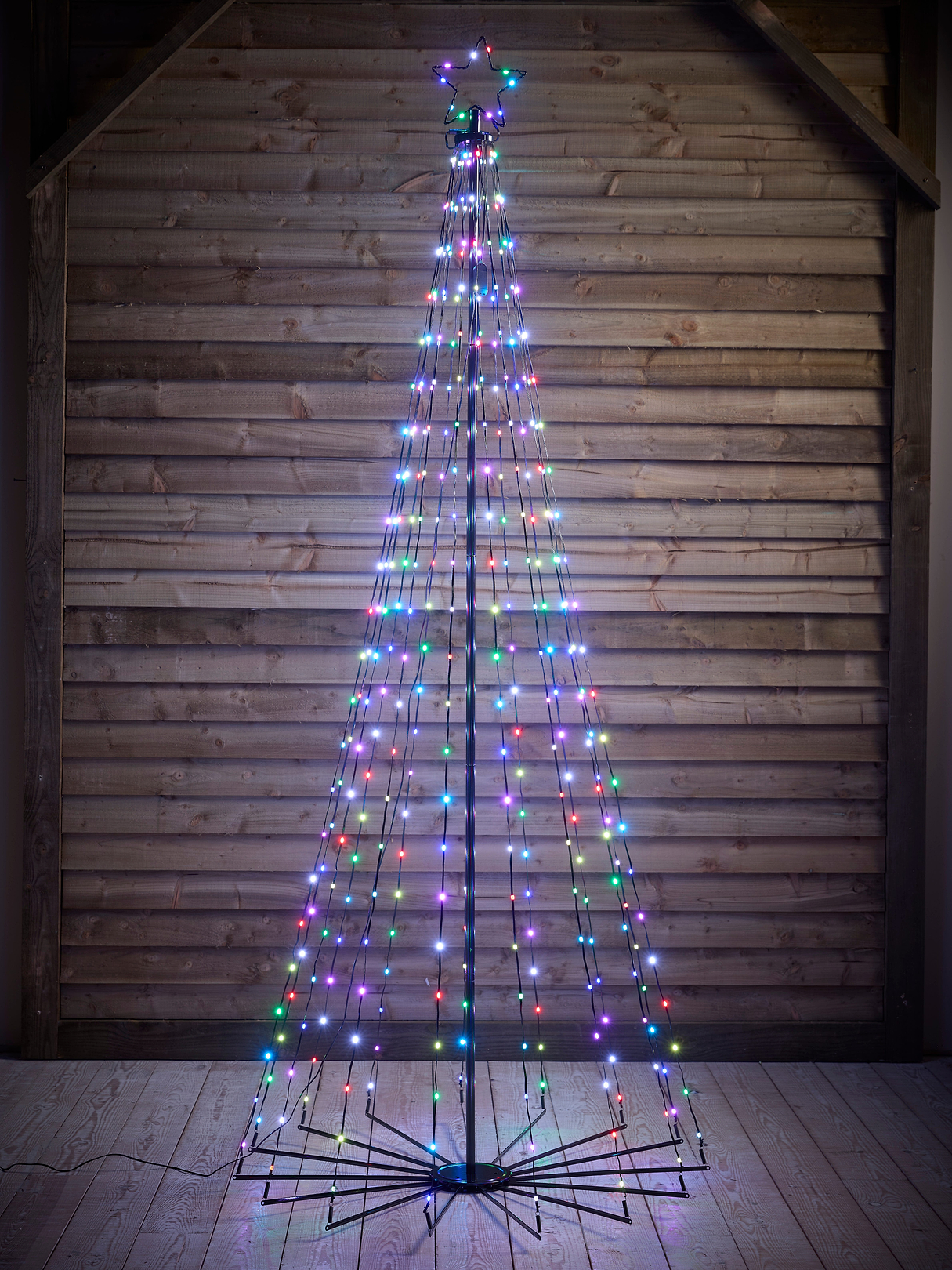 Light Up Colour Changing Cone Tree Tower