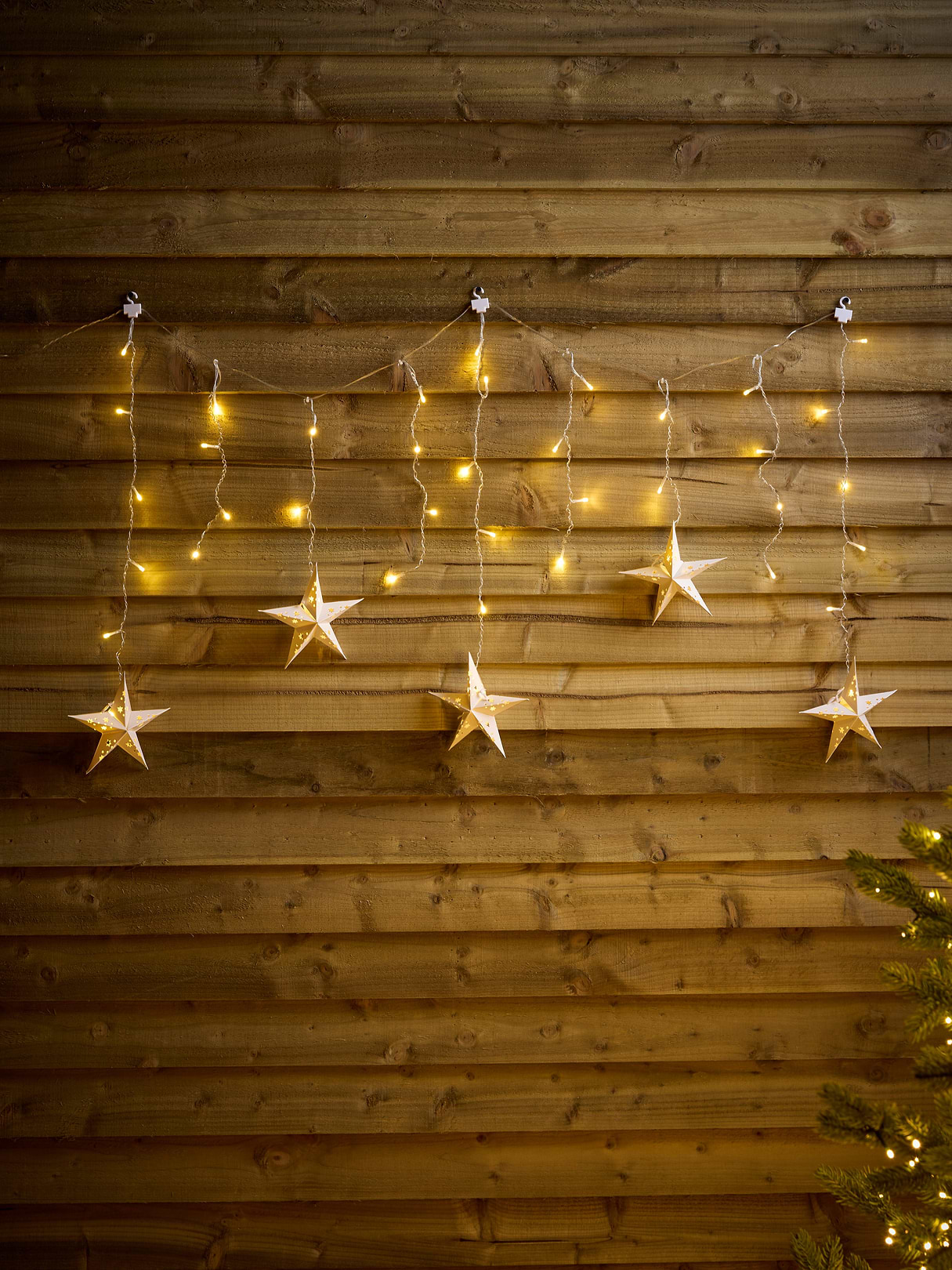Hanging Star LED String Lights