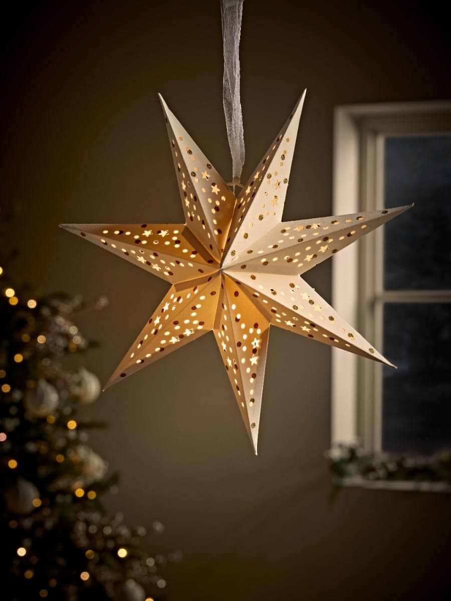 Light Up LED Paper Star