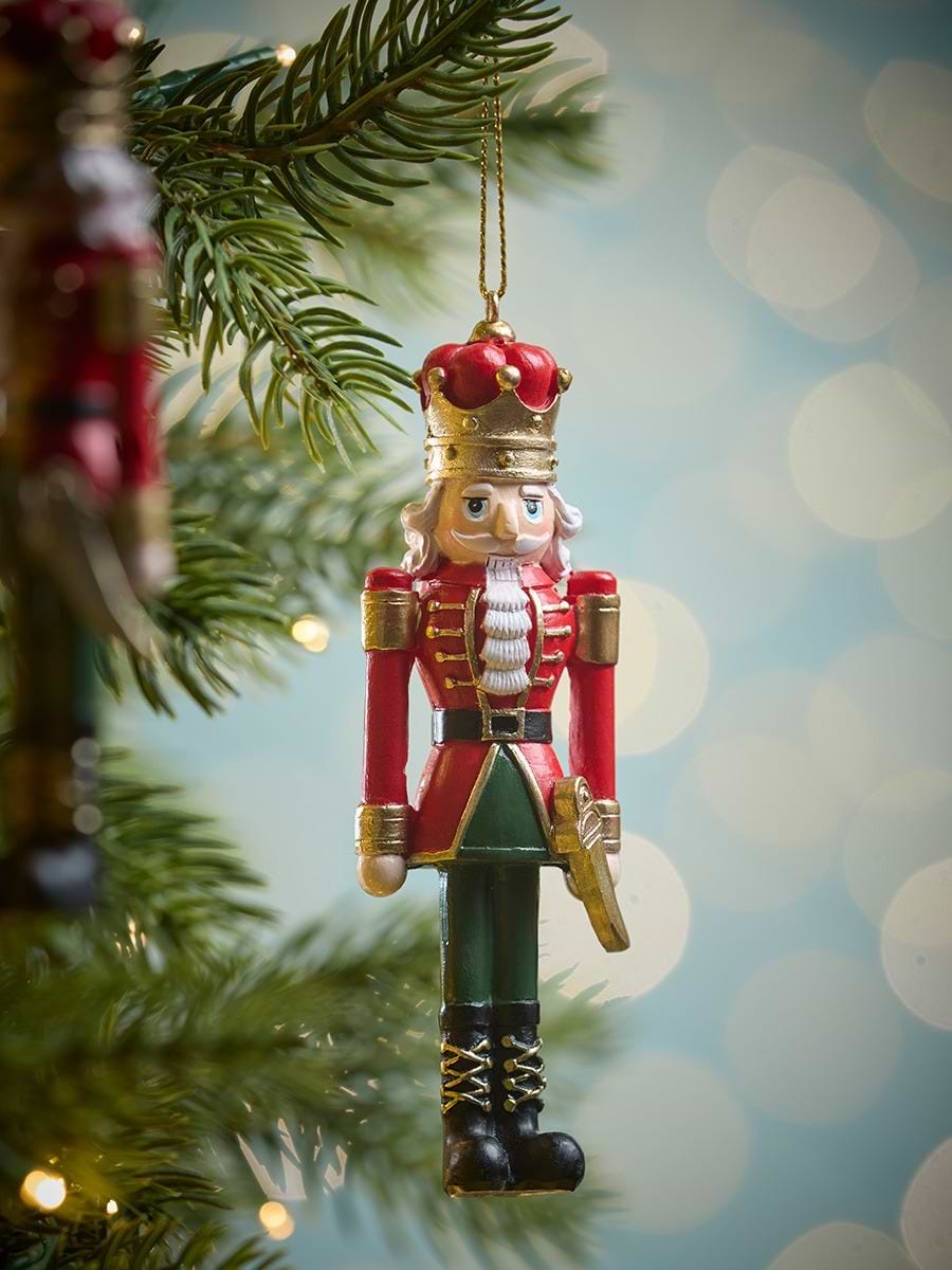 Two Traditional Nutcracker Hanging Decorations | Cox & Cox