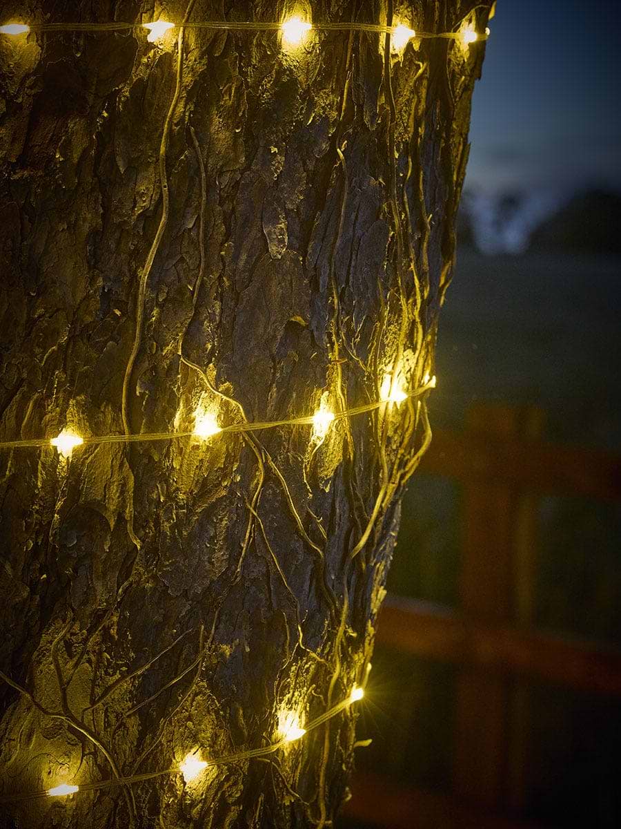 Twinkle Effect Warm White Flexi Wire Lights