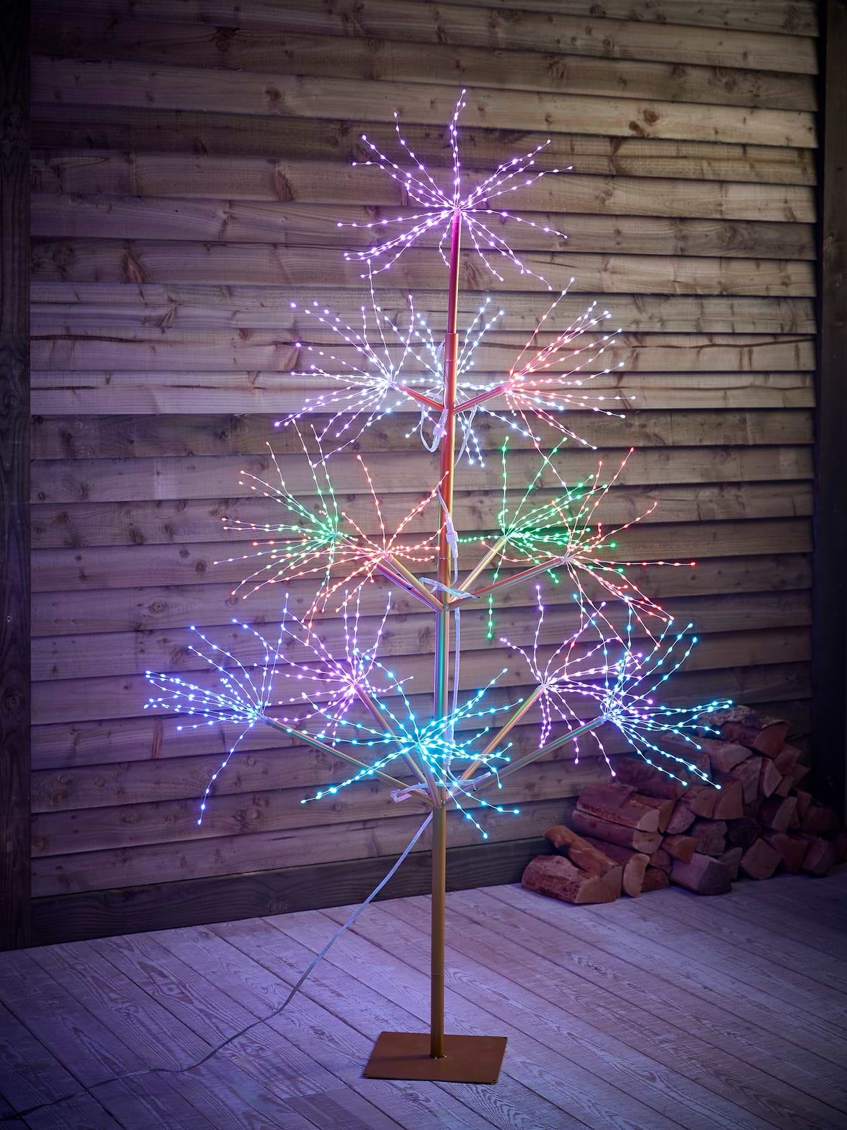 Colour Changeable Remote Controlled Firework Tree - Large