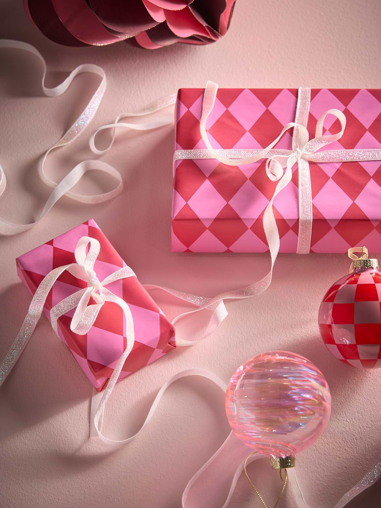 Glitter Ribbon - Iridescent 15m