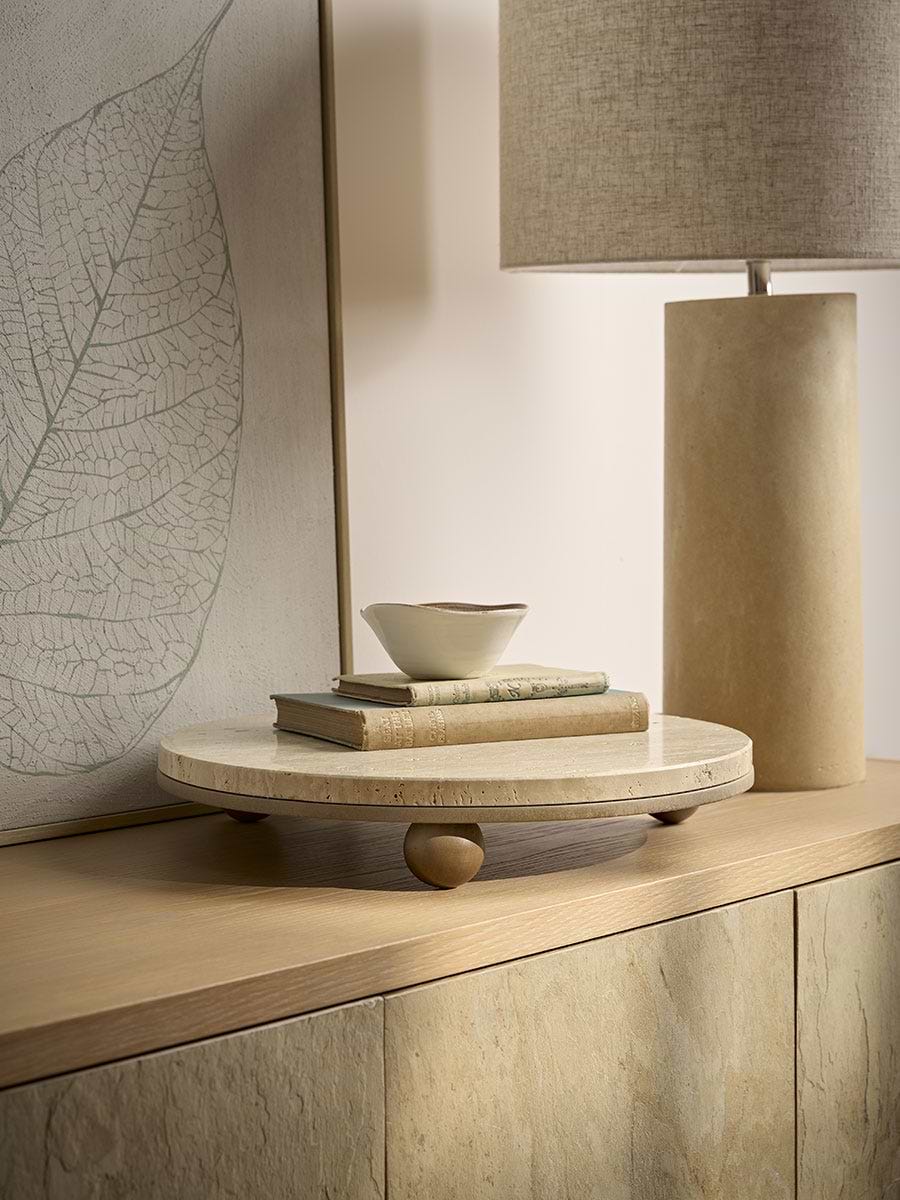 Terazzo Tray With Feet