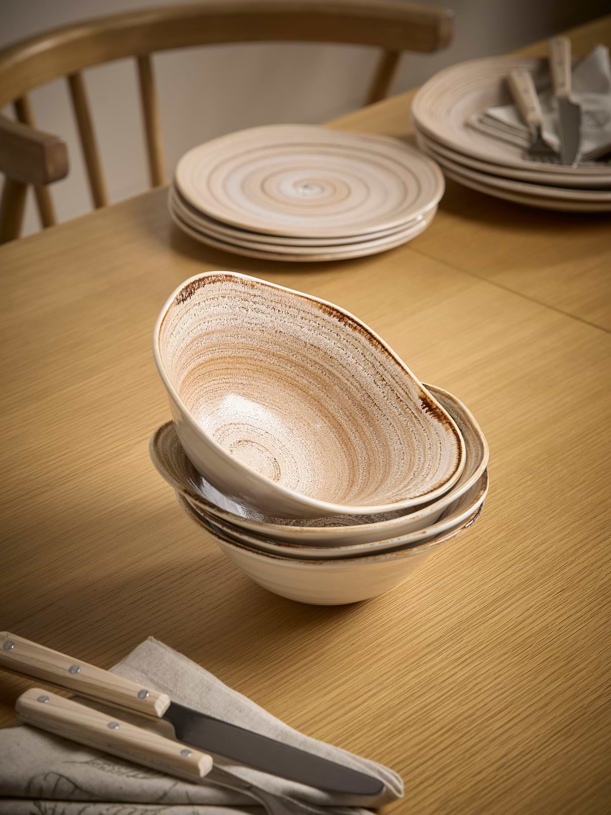 Four Munro Pasta Bowls