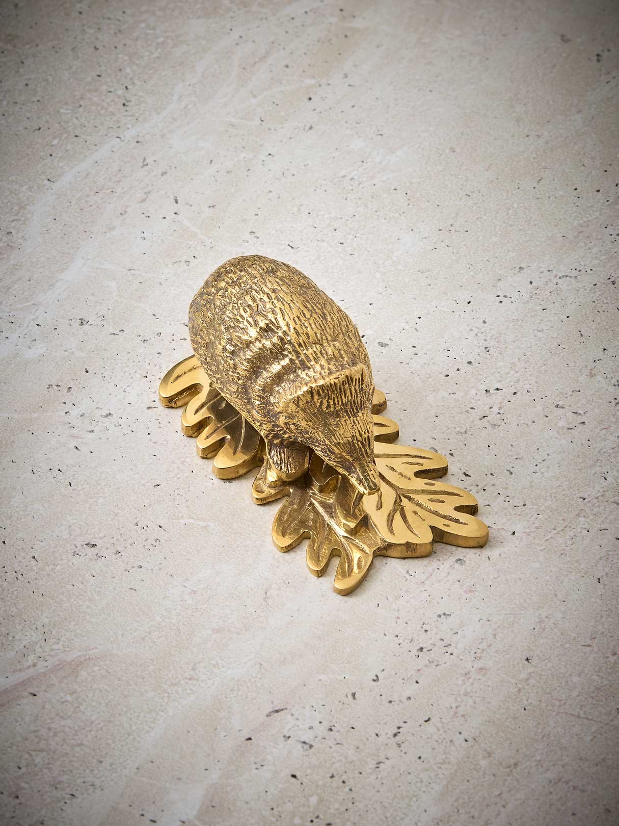 Hedgehog Door Knocker - Solid Brass