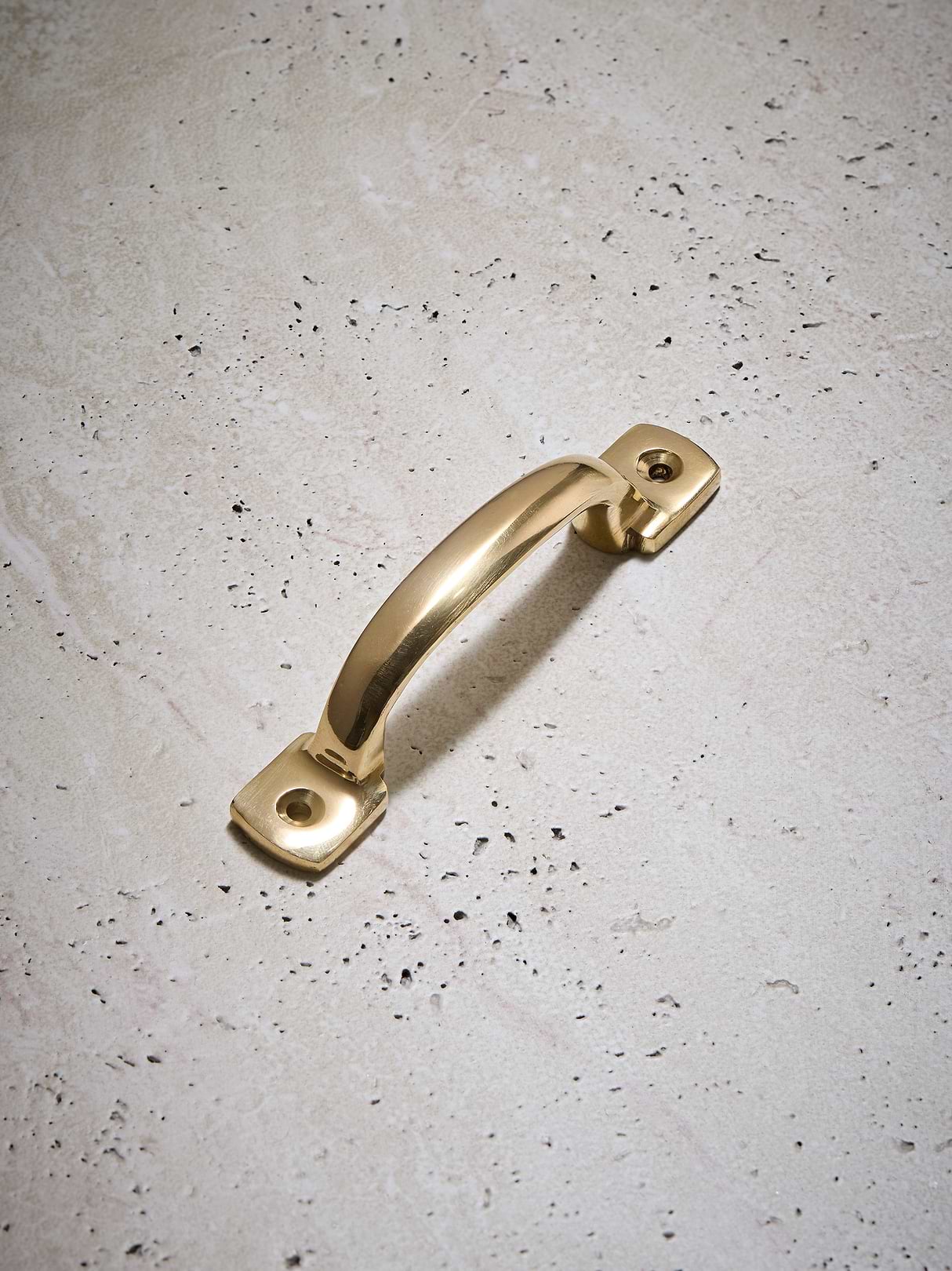 Curved Square Handle - Cast Iron
