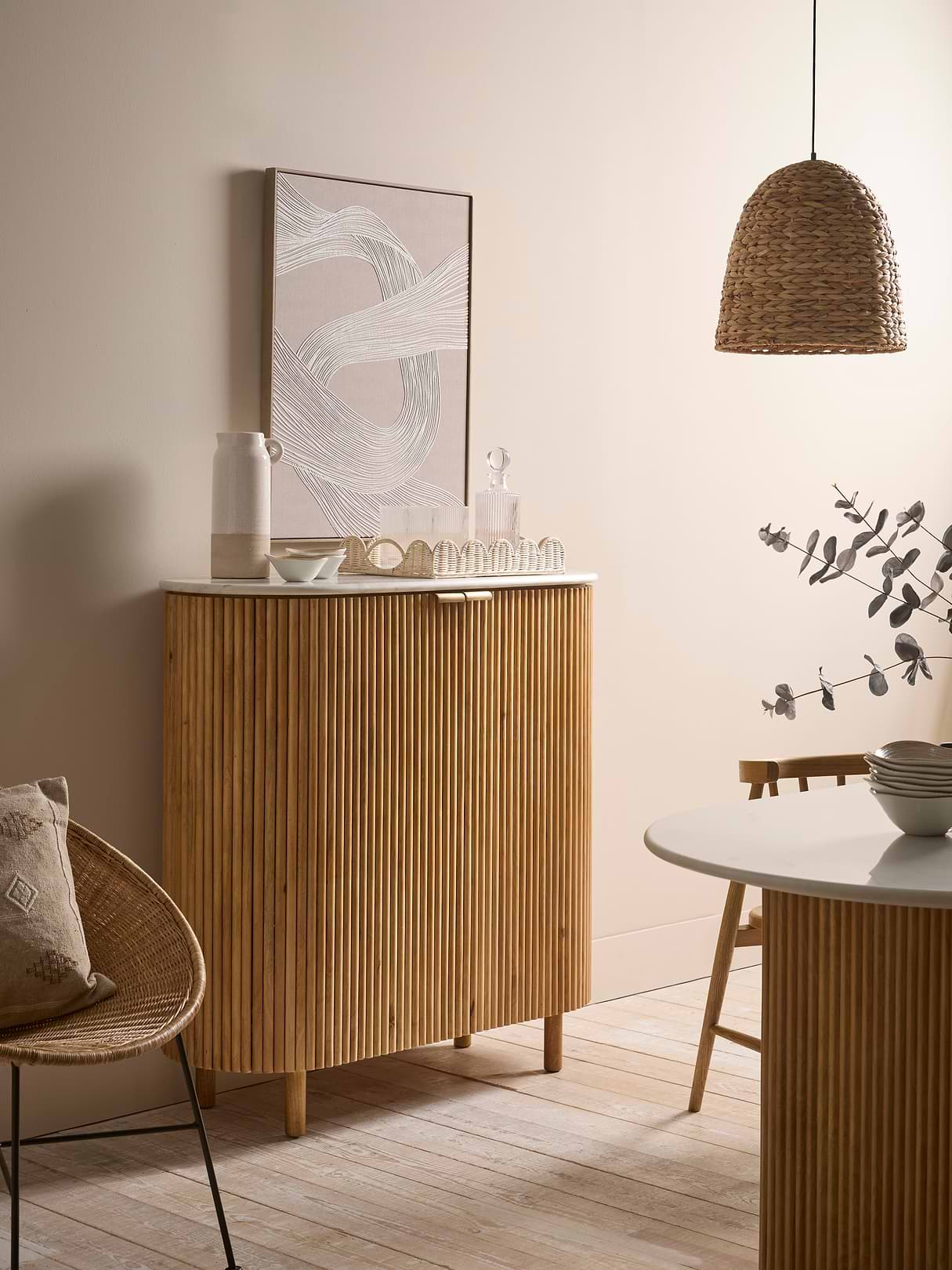 Maeva Fluted Cabinet