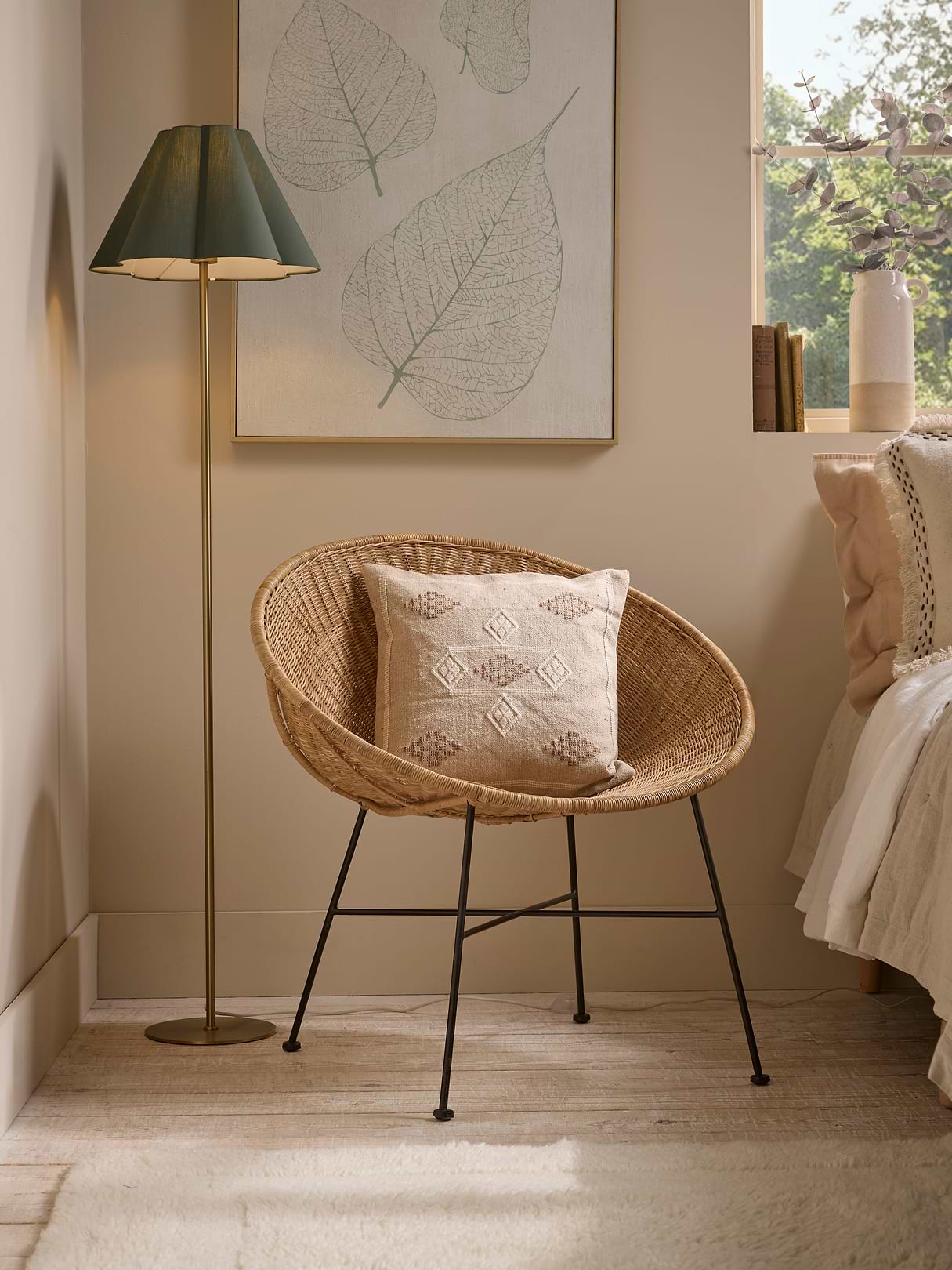 Wicker Cone Chair