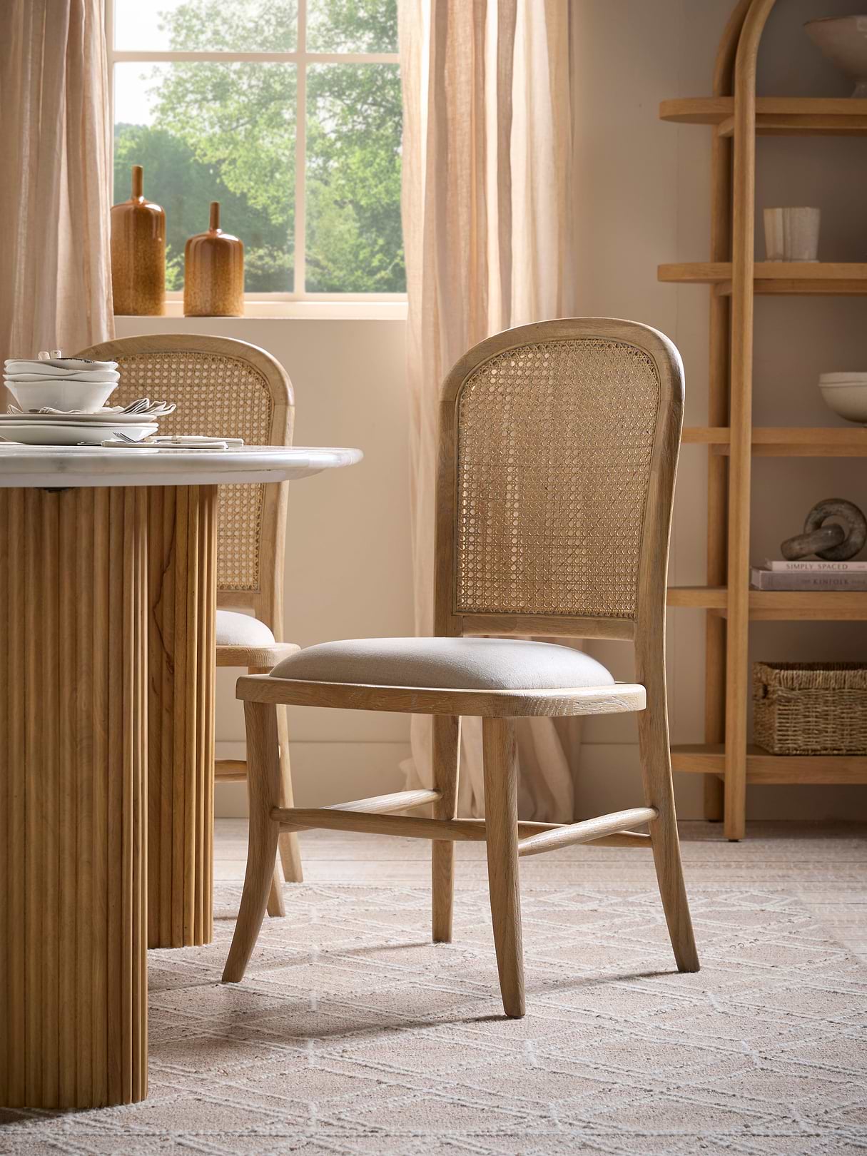 Kiera Wicker Dining Chair - Set of 2